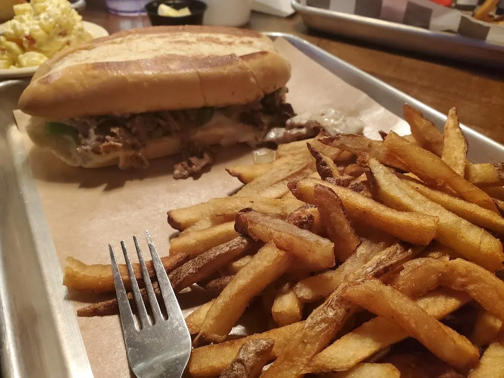 Philly Cheese Steak Sandwich
